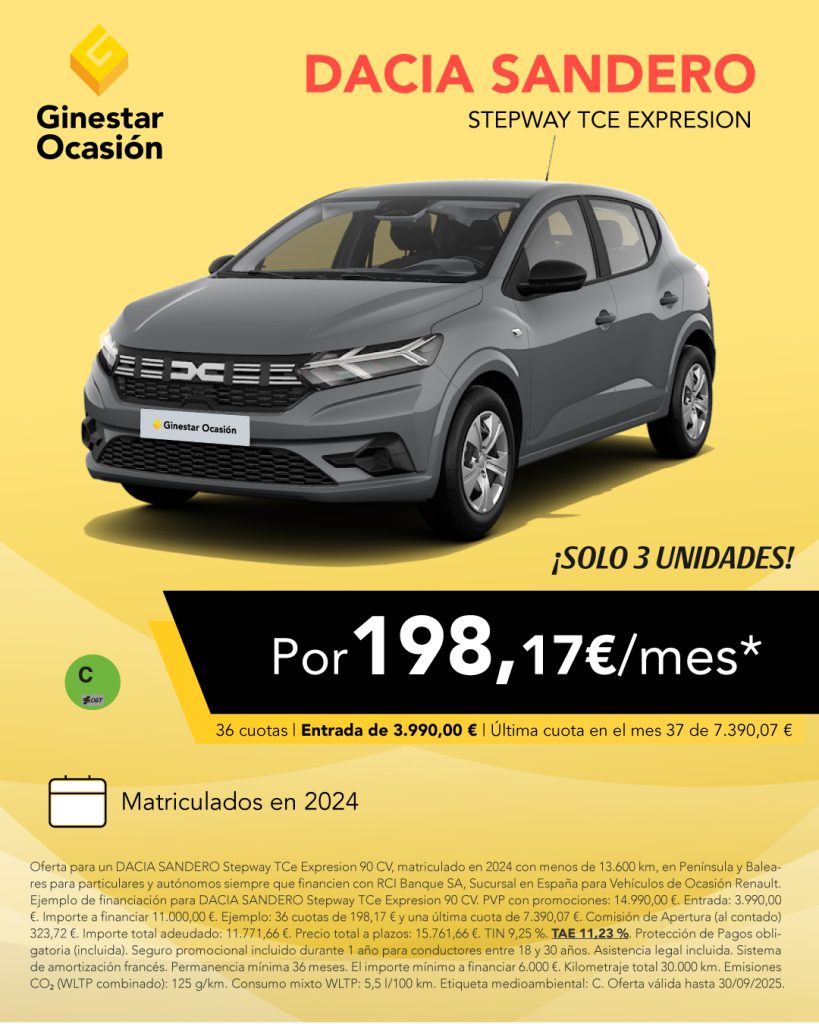 Dacia sandero Stepway